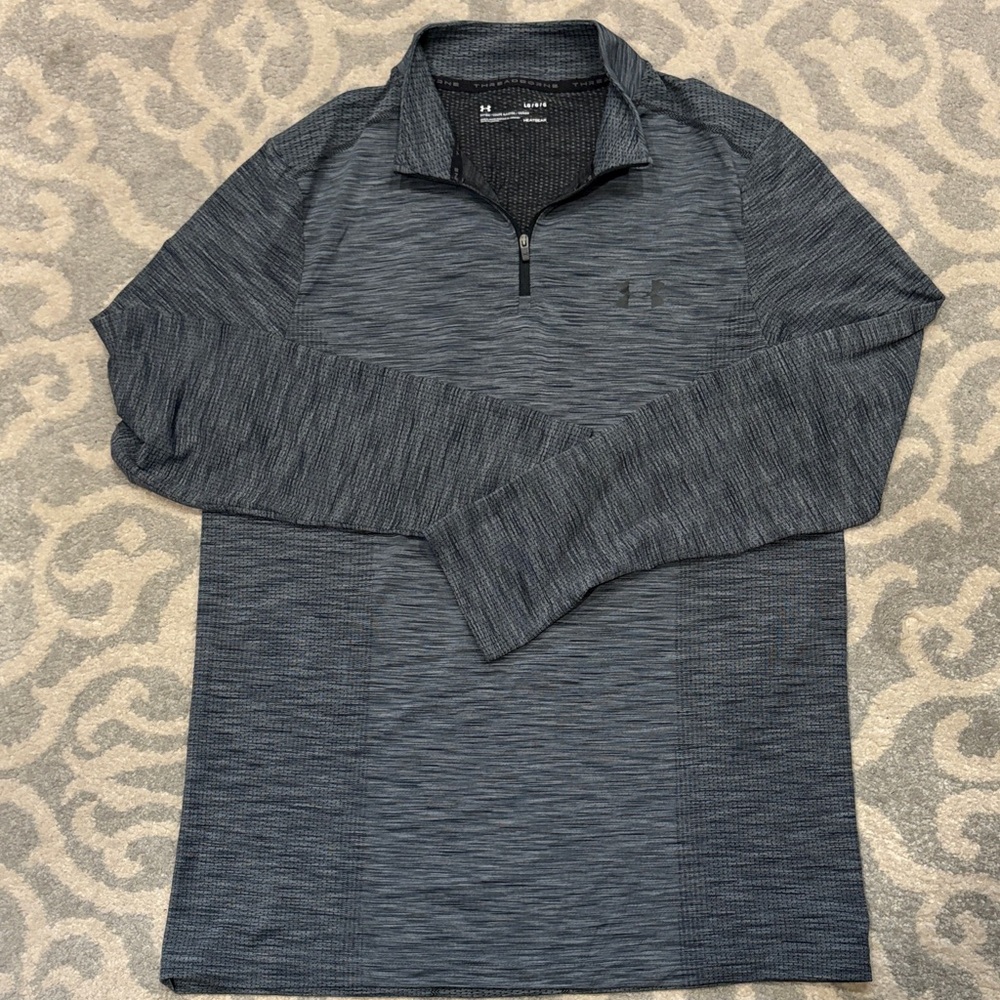 Under Armour Charcoal Quarter-Zip Top